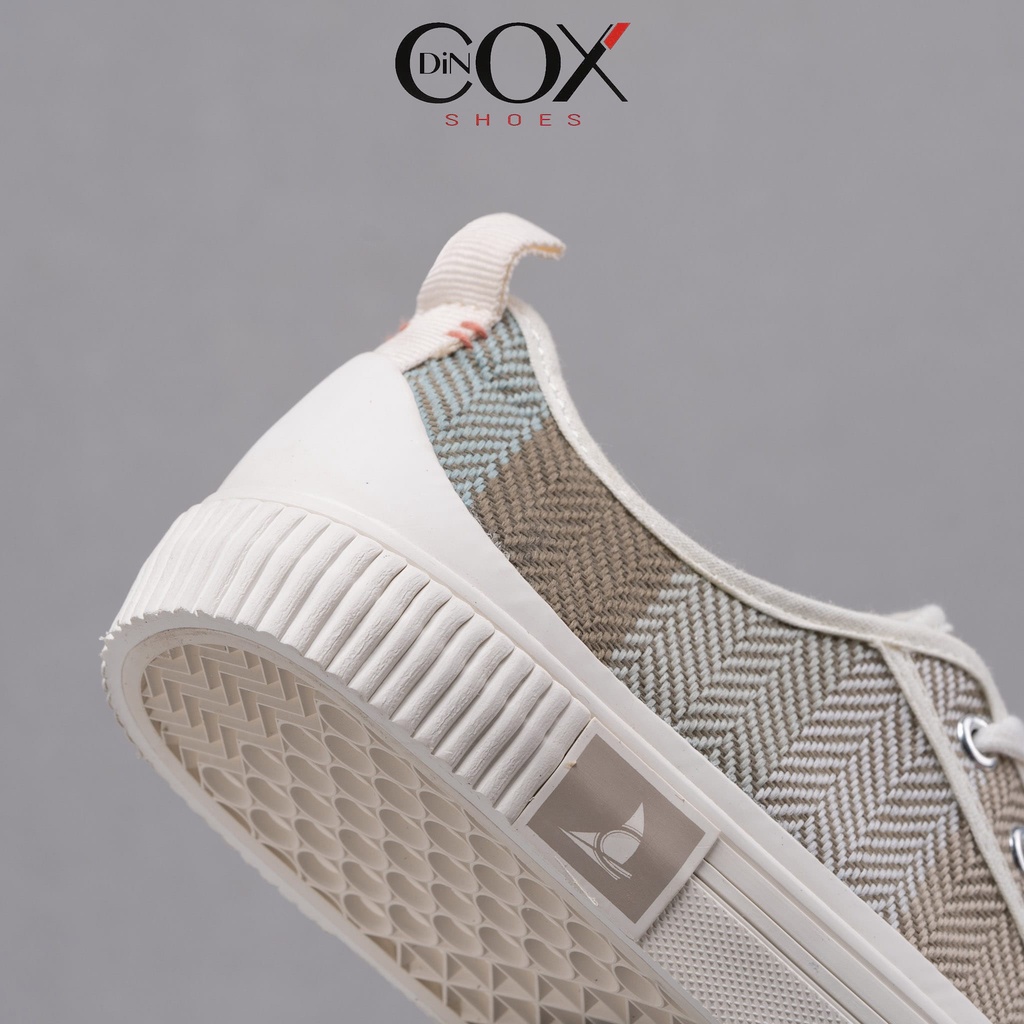 Giày Sneaker Bata Vải Canvas Nữ Dincox C20 Covi Blue Thời Trang Chính Hãng