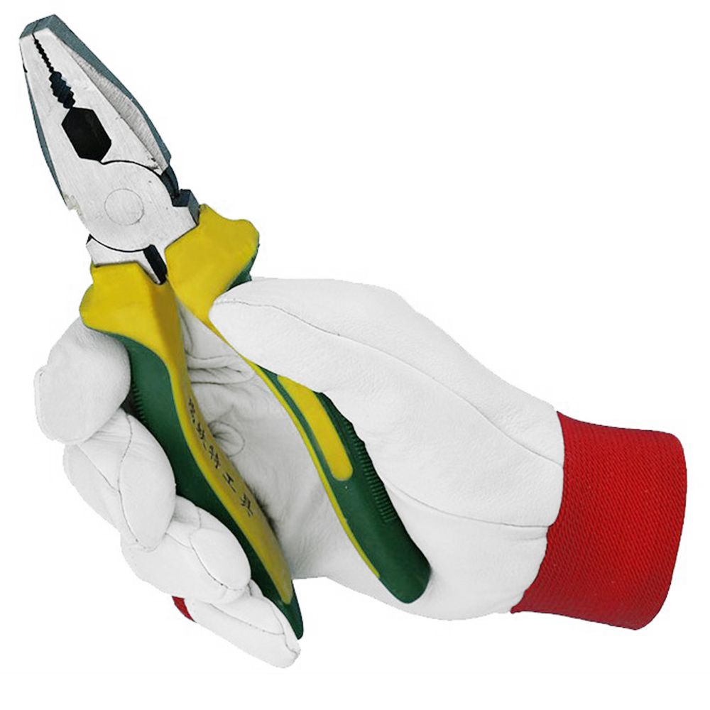 YIYU Găng tay hàn bằng da chịu nhiệt bền bỉ tiện dụng đa năng