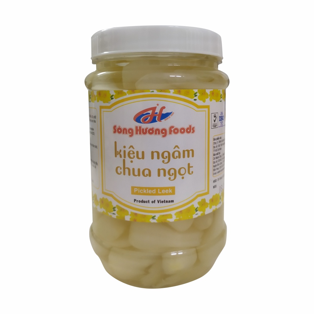 Củ Kiệu Ngâm Chua Ngọt Sông Hương Foods Hũ 500g - Làm quà Tết , ăn kèm chả lụa , bánh chưng , lạp xưởng , tôm khô | BigBuy360 - bigbuy360.vn