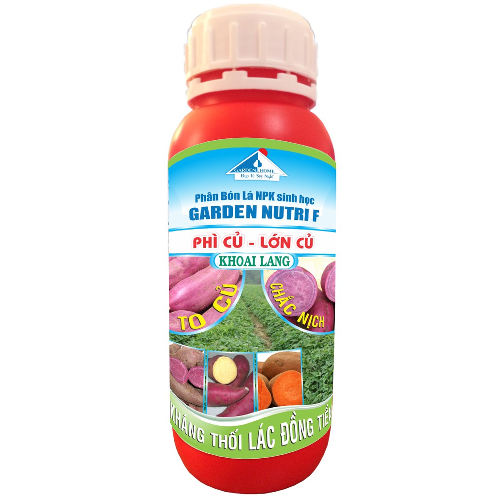 Phân bón chuyên khoai lang - Phì củ lớn củ khoai lang - Chai 500ml