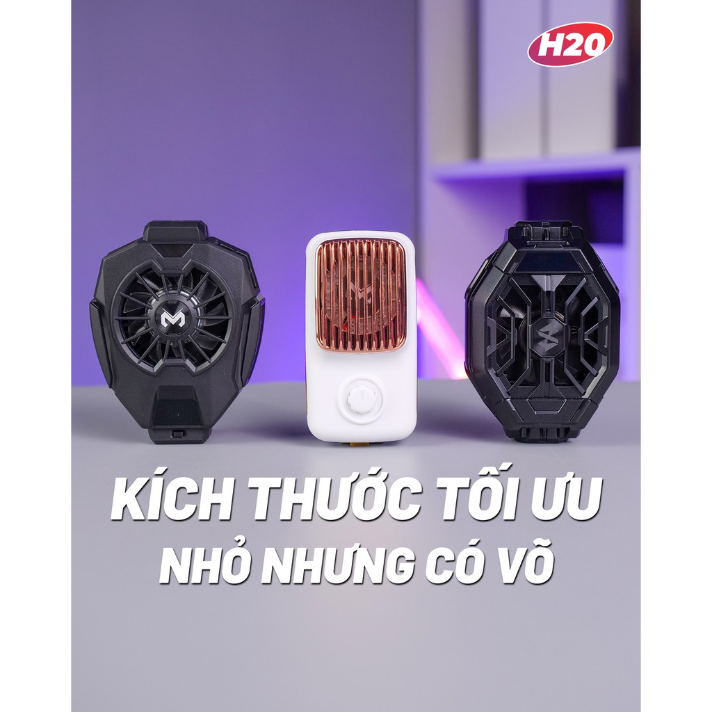 Quạt Tản Nhiệt Gaming Cho Điện Thoại - MEMO DL03/DL05 Sò Lạnh | Tặng Găng Tay Chơi Game Cao Cấp