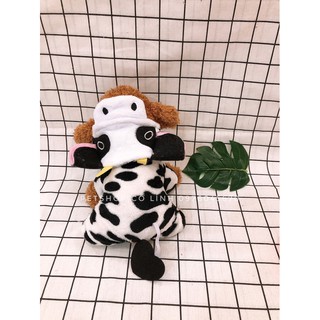 🥰🐄ÁO CHÓ MÈO HÌNH THÚ BÔNG 4 CHÂN🐄🥰
