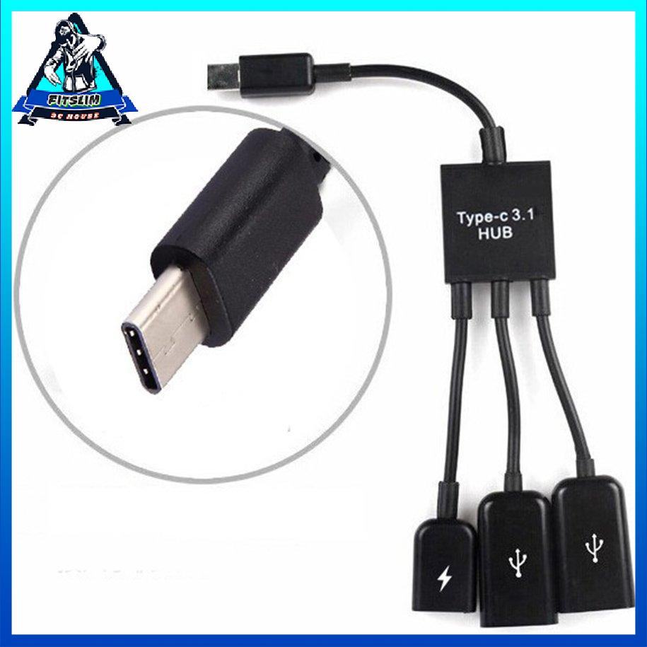 Cáp mở rộng USB Hub Type-c 3 Dây mở rộng tương thích Cáp dữ liệu nhanh [8/22]