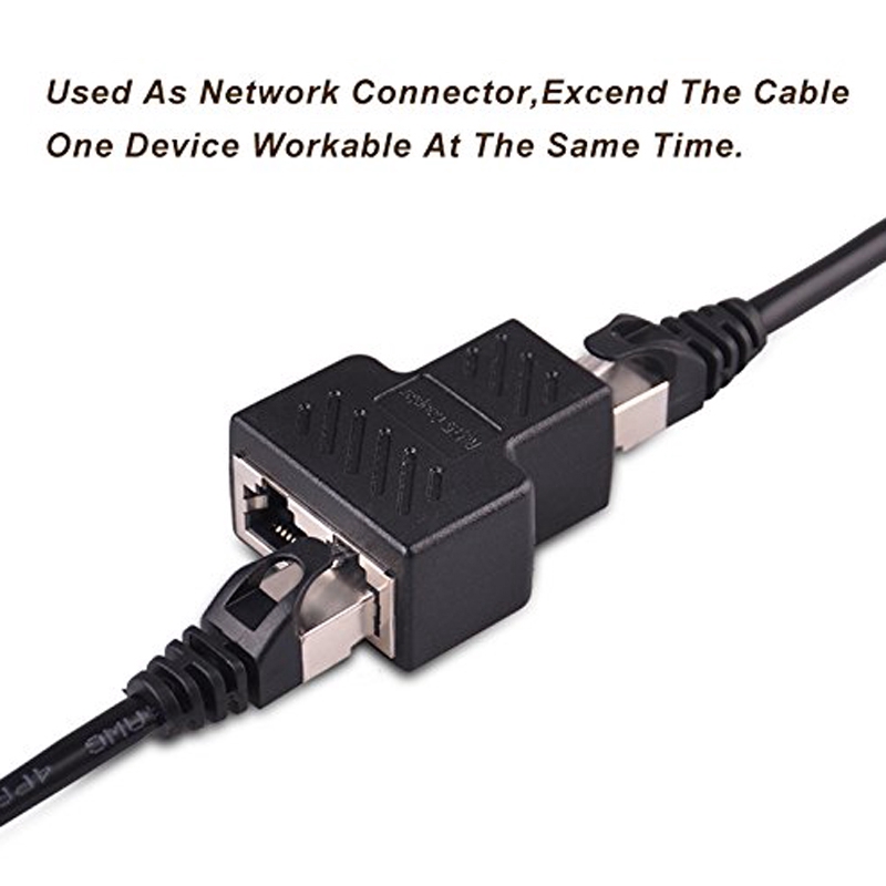 Đầu nối dây mạng LAN chia 1 ra 2 cổng cắm | BigBuy360 - bigbuy360.vn