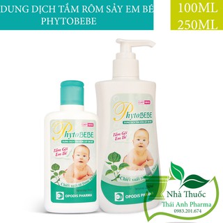 Phytobebe - Dung Dịch Tắm Rôm Sảy Em Bé