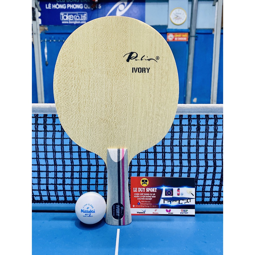 Cốt Vợt Bóng Bàn IVORY Thuần 5 Lớp Gỗ Kết Hợp Kokutaku 868 Siêu Mượt