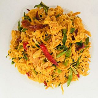 500kg Gà khô lá chanh
