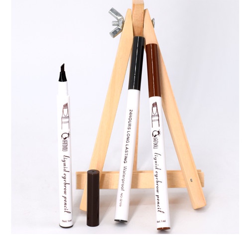 [Hàng mới về] Bút Kẻ Lông Mày Vibely Đầu Bốn Ngòi Chống Nước Lâu Trôi Tiện Dụng