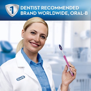 [HÀNG MỸ] Set 2 Bàn Chải Đánh Răng Oral-B 3D White Luxe Medium