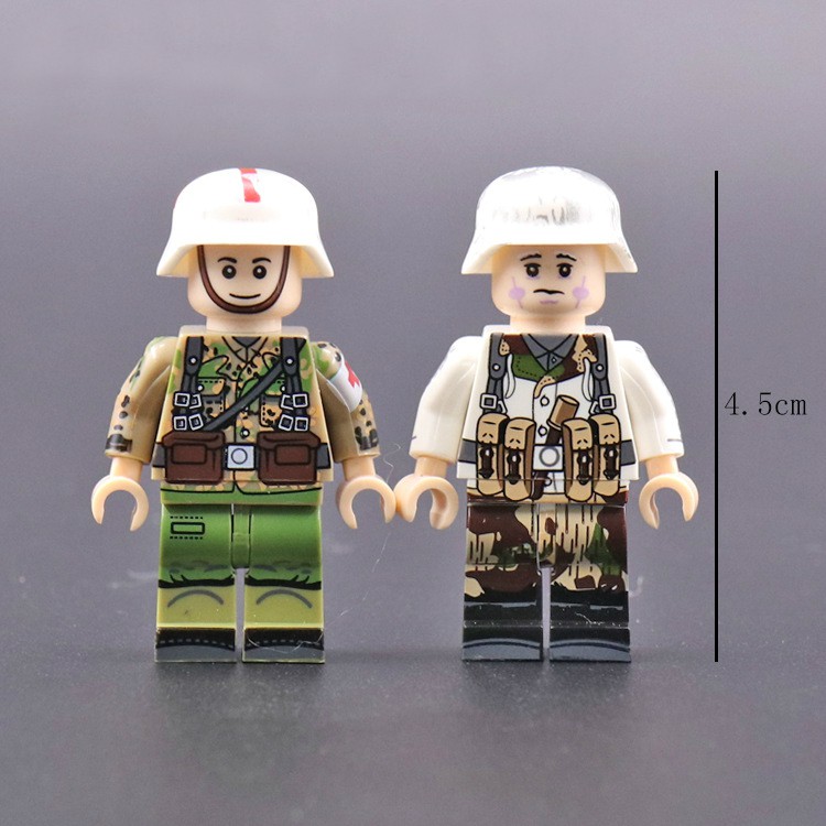 Minifigures Các Mẫu Nhân Vật Lính Đức Và Quân Y Mẫu Mới Ra Siêu Đẹp - Đồ Chơi Lắp Ráp