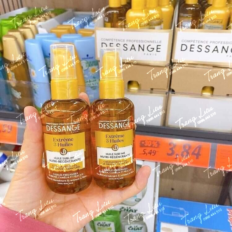 ĐỦ BILL - DẦU DƯỠNG TÓC PHỤC HỒI DESSANGE OIL 100ML