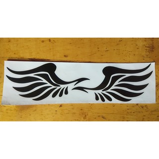 Decal dán kính chiếu hậu hình đôi cánh