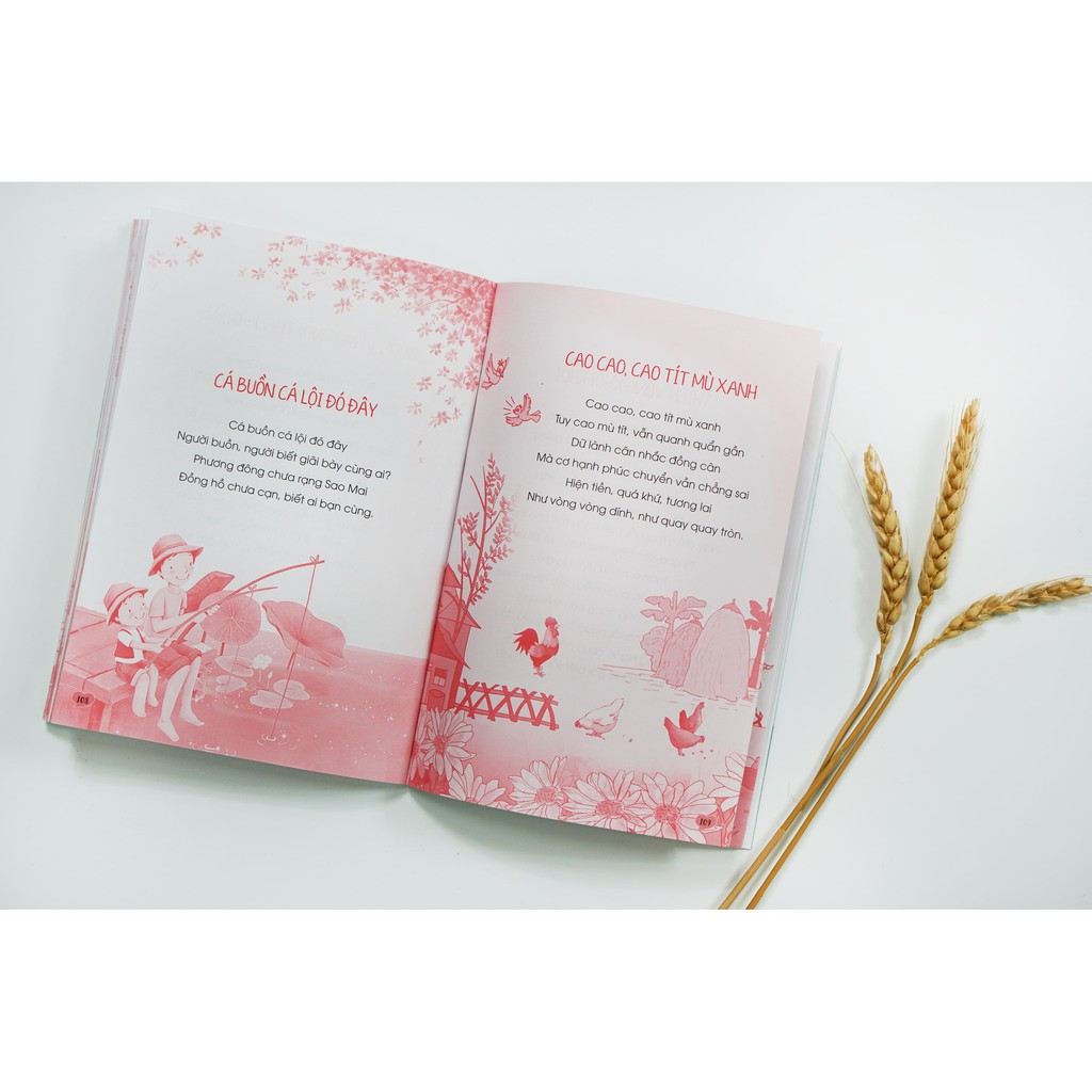 Sách - Bộ 3 cuốn đồng dao - thơ dành cho các bé học nói
