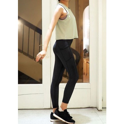 Legging dài 9ODegree họa tiết 2 túi AW77356