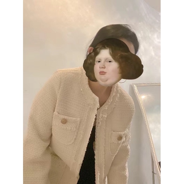 Áo dạ tweed form rộng siêu đẹp siêu sang hàng Quảng Châu loại 1 | BigBuy360 - bigbuy360.vn