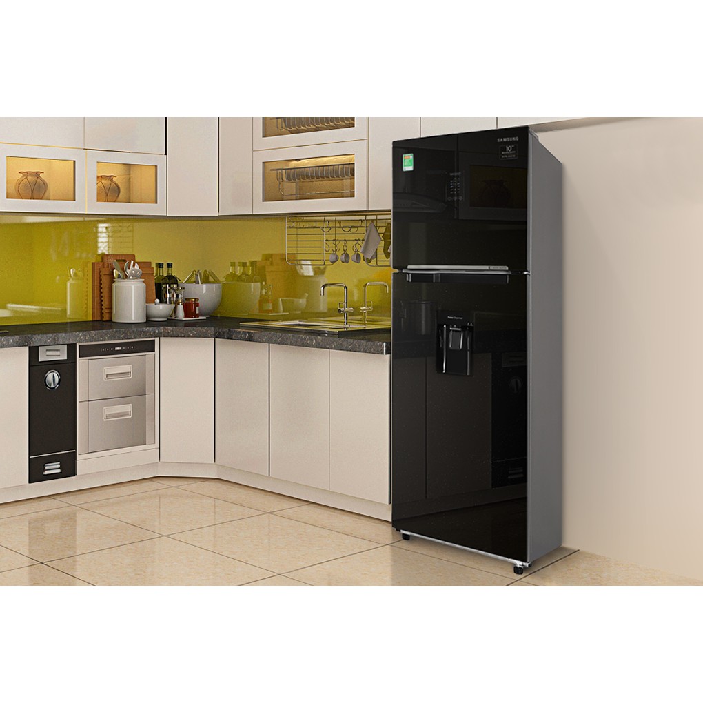 Tủ lạnh Samsung Inverter 319 lít RT32K5932BU/SV Mới 2020, Dàn lạnh hoạt động độc lập Ngăn đá lớn Lấy nước bên ngoài