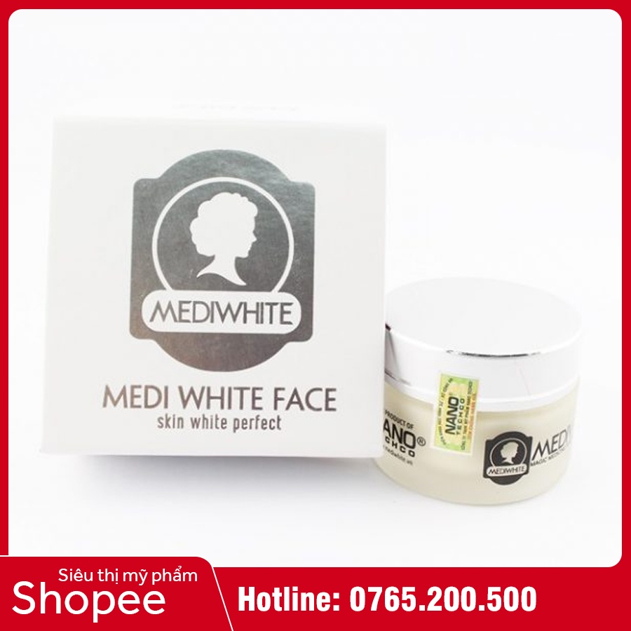 Kem Trắng Da Mặt Medi White - Medi White Face - Trắng Da, Ngừa Sạm Nám, Tàn Nhang | BigBuy360 - bigbuy360.vn