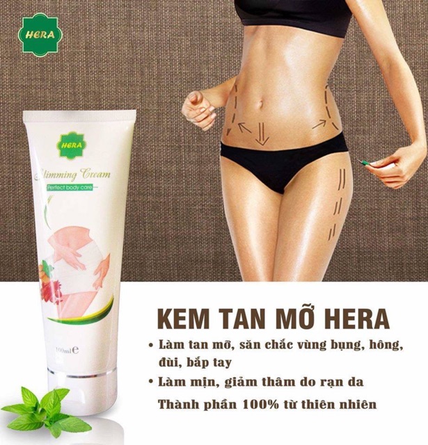 Kem tan mỡ Hera-Slimming cream