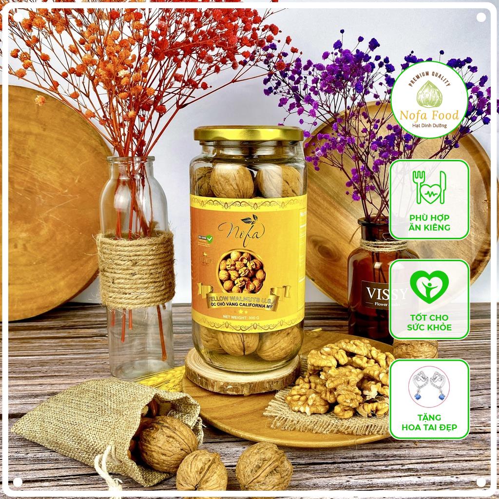 Quả Óc Chó Vàng Mỹ Nhập Khẩu, Hạt Óc Chó Vàng Mỹ Thơm Ngon Giàu Dinh Dưỡng Tốt Cho Sức Khỏei - NOFA FOOD