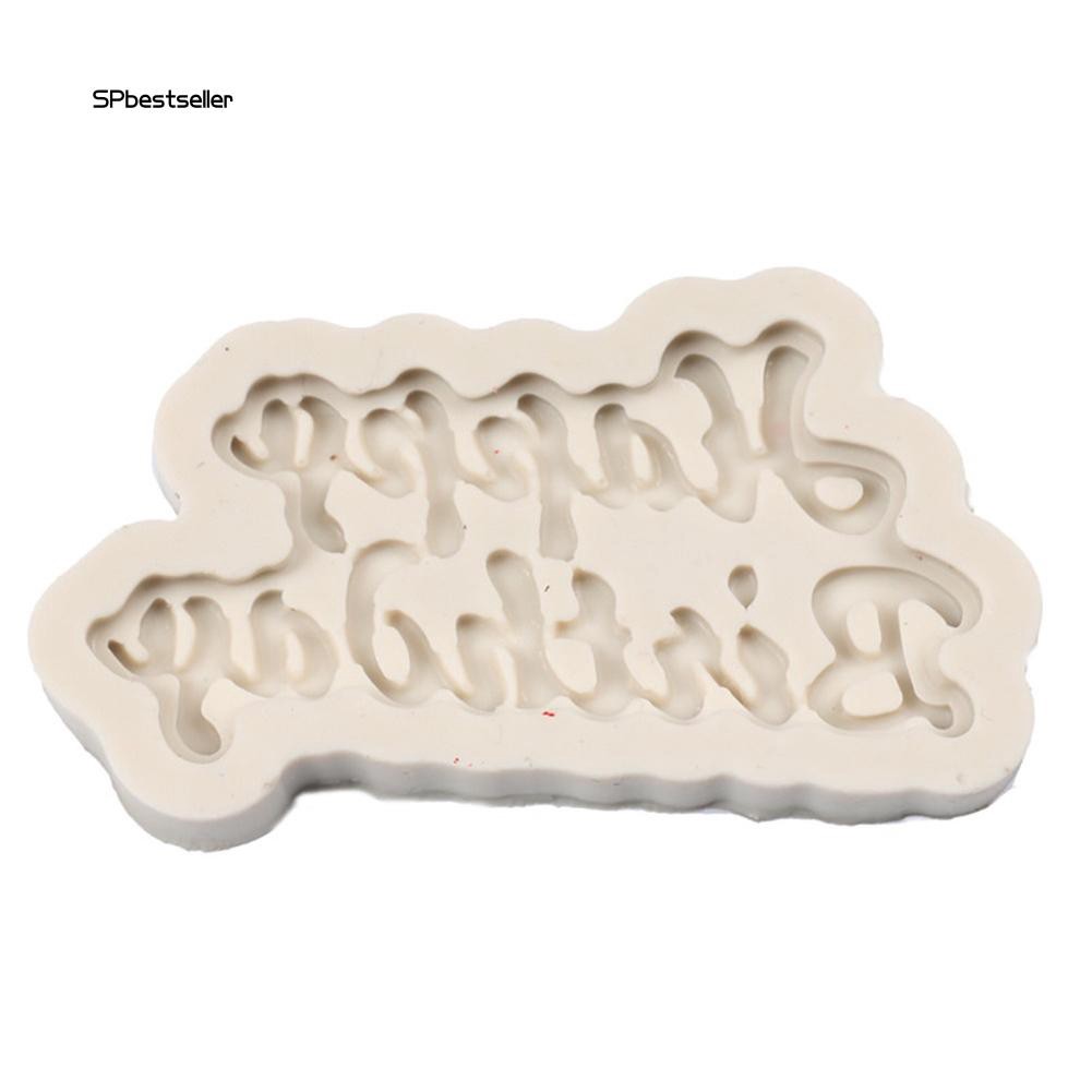 Khuôn bánh silicon tạo hình chữ cái