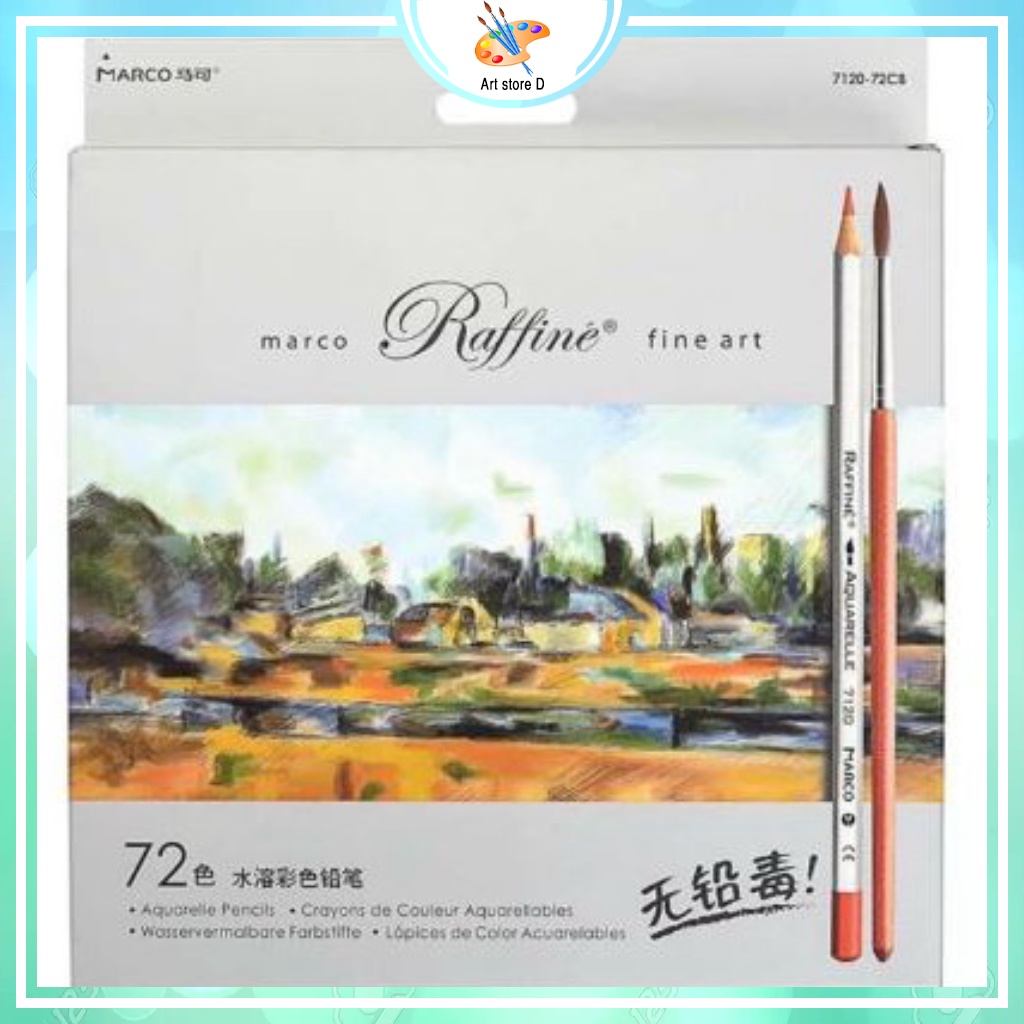 CHÌ NƯỚC CAO CẤP MARCO RAFFINE 72 MÀU HỘP GIẤY(7120-72CB)