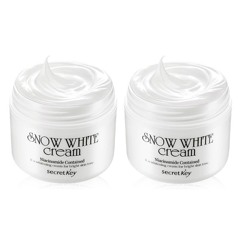 (992360 - ẢNH THẬT) Kem Dưỡng Trắng Da Snow White Cream Hàn Quốc 50g 2018