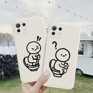 Ốp Điện Thoại Tpu Dẻo Gắn Túi Hình Cặp Đôi Samsung Galaxy A12 M12 A22 A50 A50S A30S A71 A72 Samsung A52 A52S A53 A32 A31 A11 M11 A10 A20 A30 A20S A21S