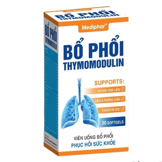 BỔ PHỔI THYMOMODULIN Giúp bổ phổi, giảm ho giảm đờm, rát họng, khàn tiếng, giúp tăng cường sức khỏe – Hộp 30 viên