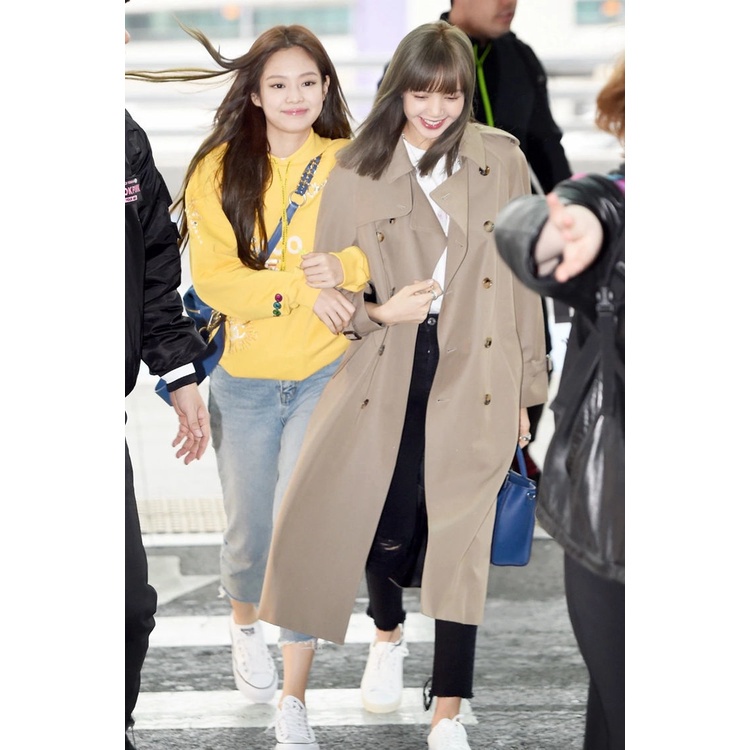 Áo khoác Lisa  Blackpink áo khoác dáng dài