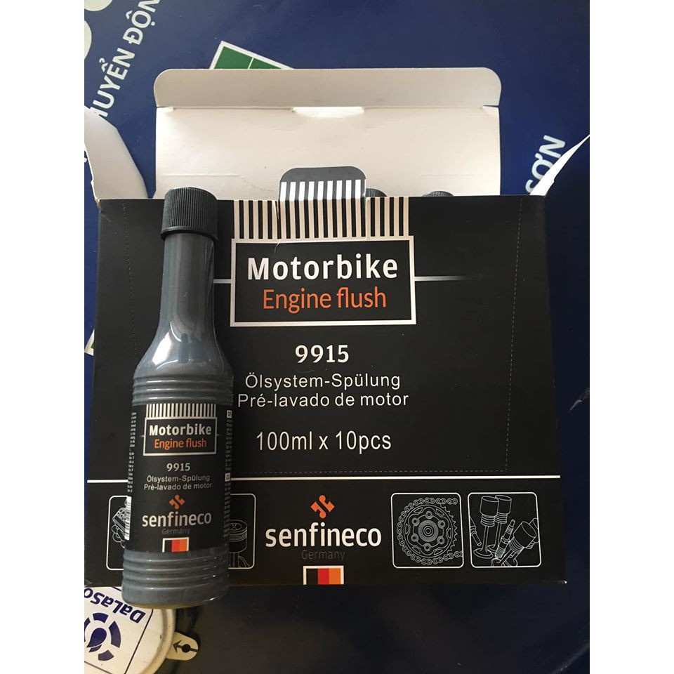 Súc Rửa Động Cơ Xe Máy - Senfineco Motorbike Engine Oil System Flush [100ml]