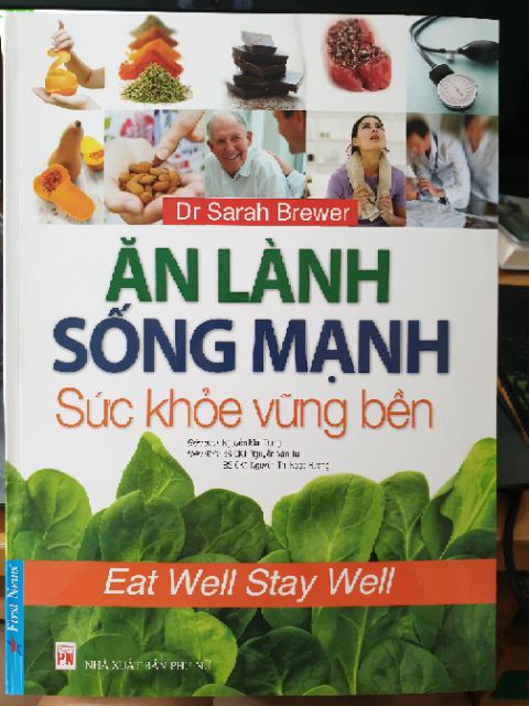 Sách Ăn Lành Sống Mạnh Sức Khỏe Vững Bền