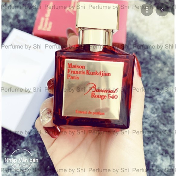 🍒 Nước hoa dùng thử MFK Baccarat Rouge 540 Extrait - 𝘗𝘌𝘙𝘍𝘜𝘔𝘌 𝘉𝘠 𝘚𝘏𝘐