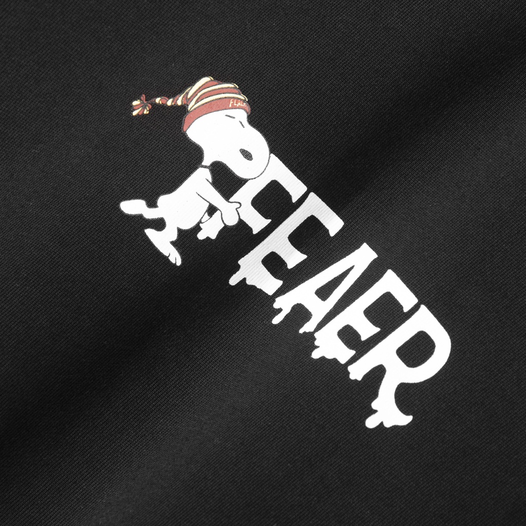 Áo thun nam cổ tròn FEAER DENIM tay ngắn chất cotton 2 chiều dày dặn, form regular fit Snoopy Funny | BigBuy360 - bigbuy360.vn