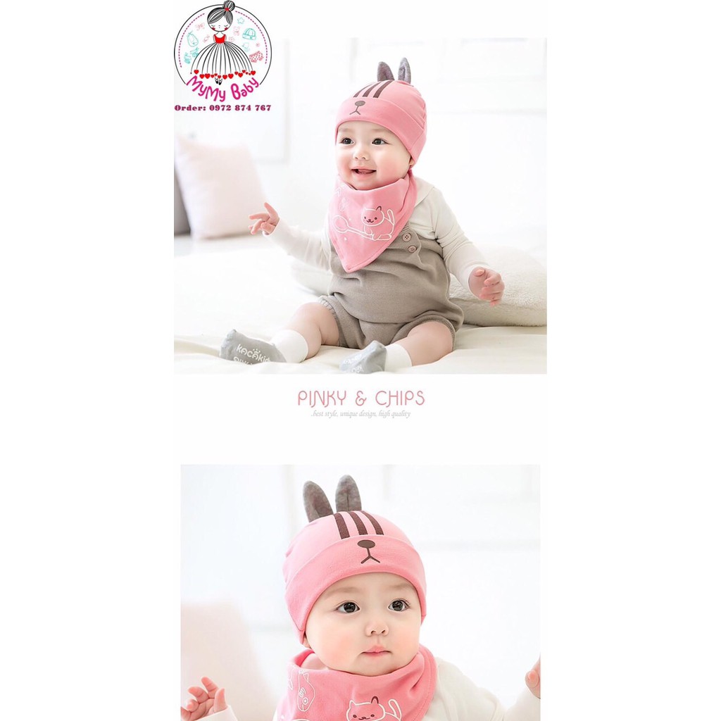 Set nón + Yếm cổ