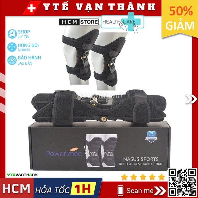 ✅ Khung Trợ Lực Bảo Vệ Đầu Gối Nasus Powerknee -VT0130