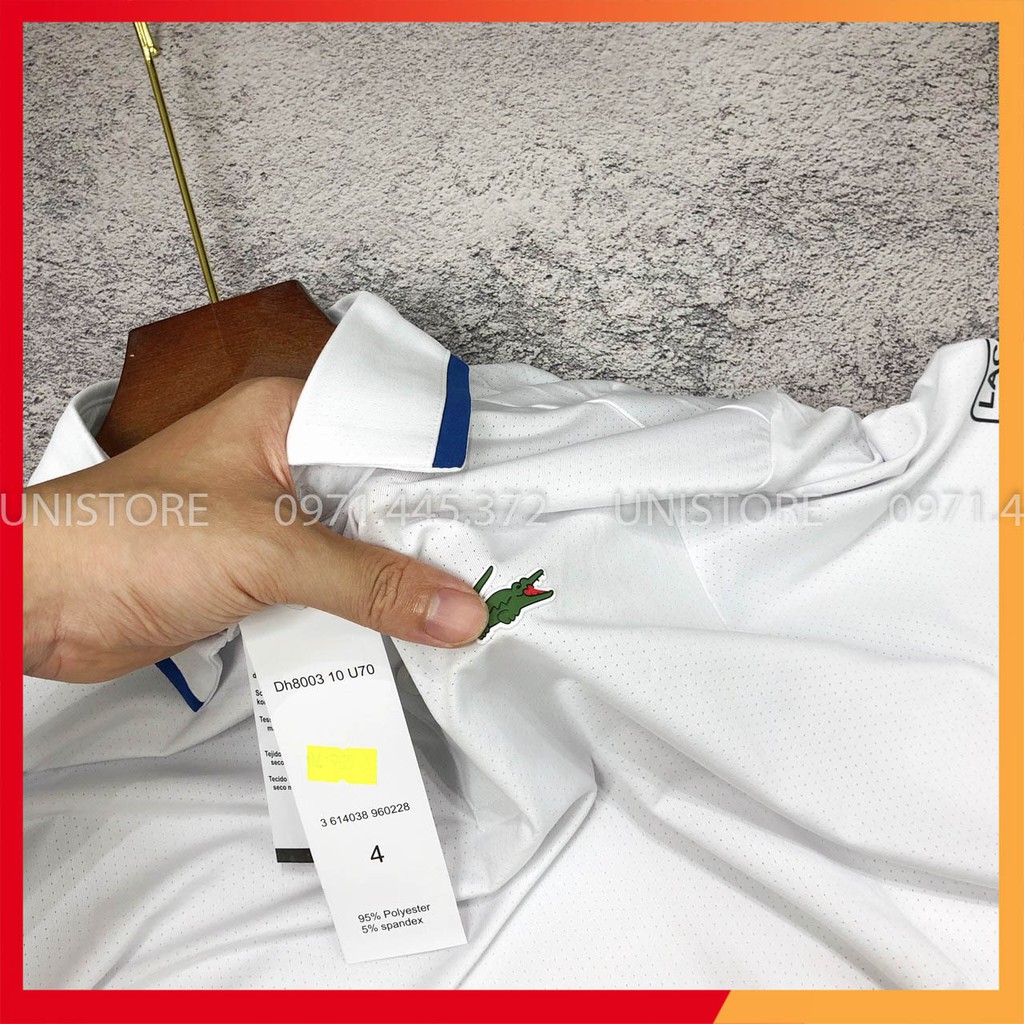 Bộ thể thao gym cổ bẻ nam chất thun lạnh thông hơi BLAC11 | BigBuy360 - bigbuy360.vn