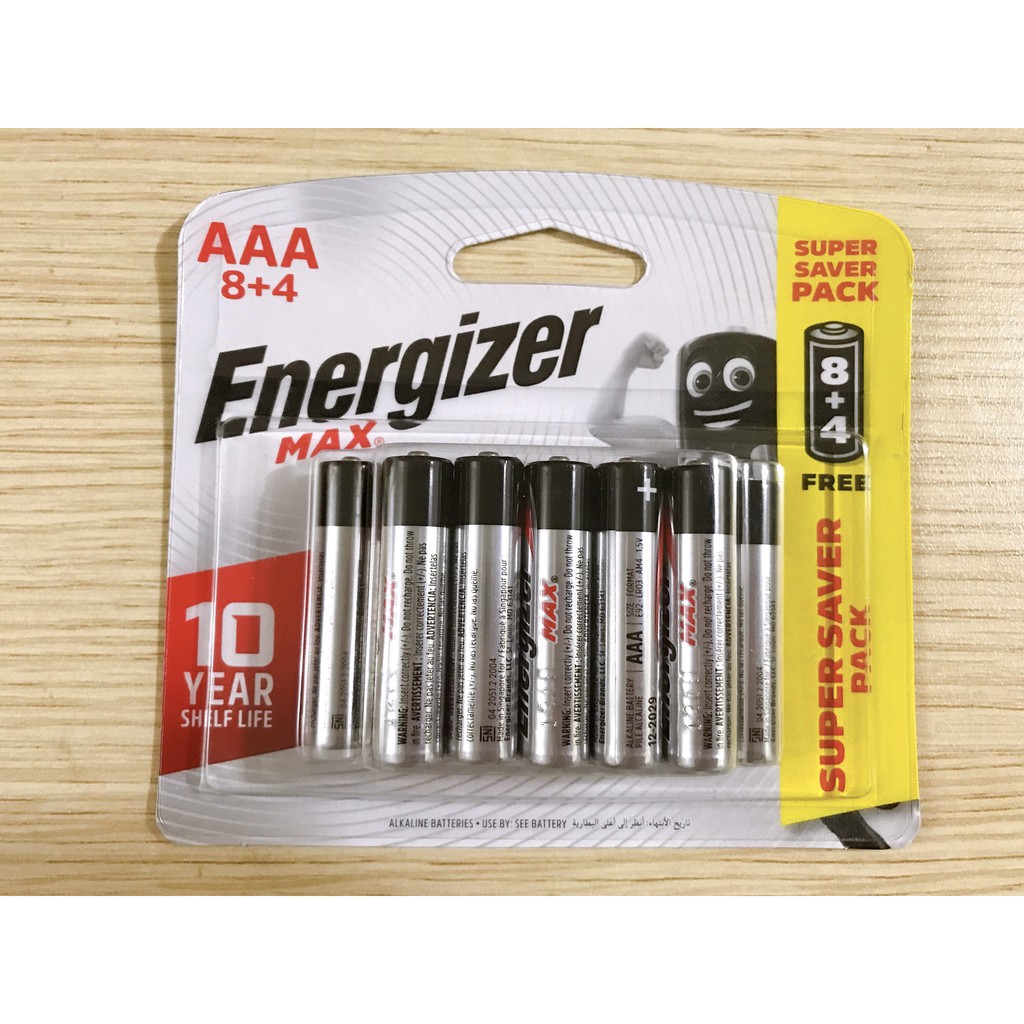 Pin Energizer Max AA &amp; AAA E91, E92