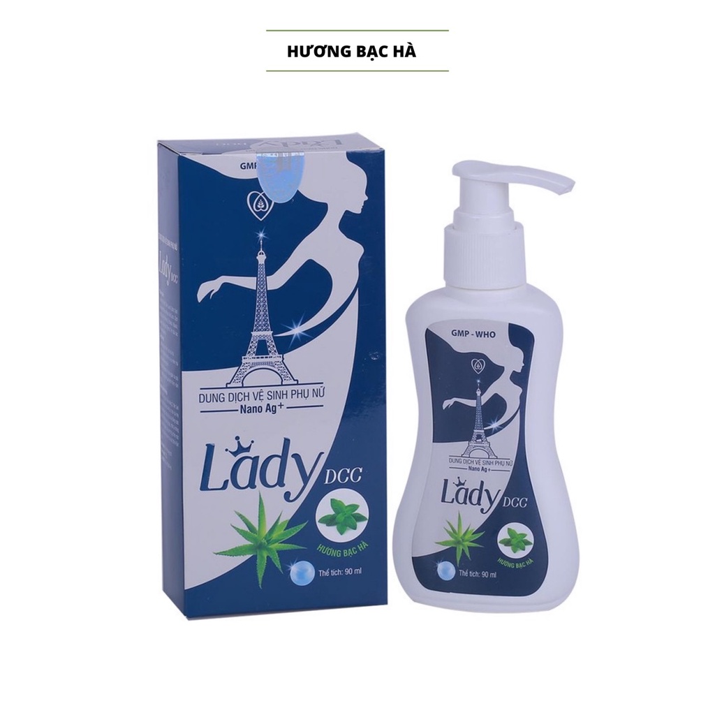 Dung Dịch Vệ Sinh Phụ Nữ Lady - 3 Mùi Hương - Dung Tích 90ml - Làm Sạch, Làm Thơm, Ngăn Ngừa Viêm Nhiễm ( video thật ) )