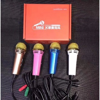 Micro mini hát karaoke trên điện thoại mini DT-309-a00