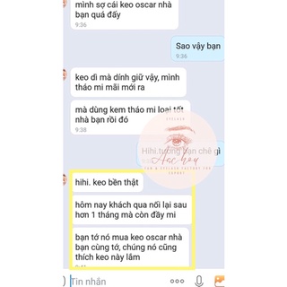Keo nối mi Oscar
