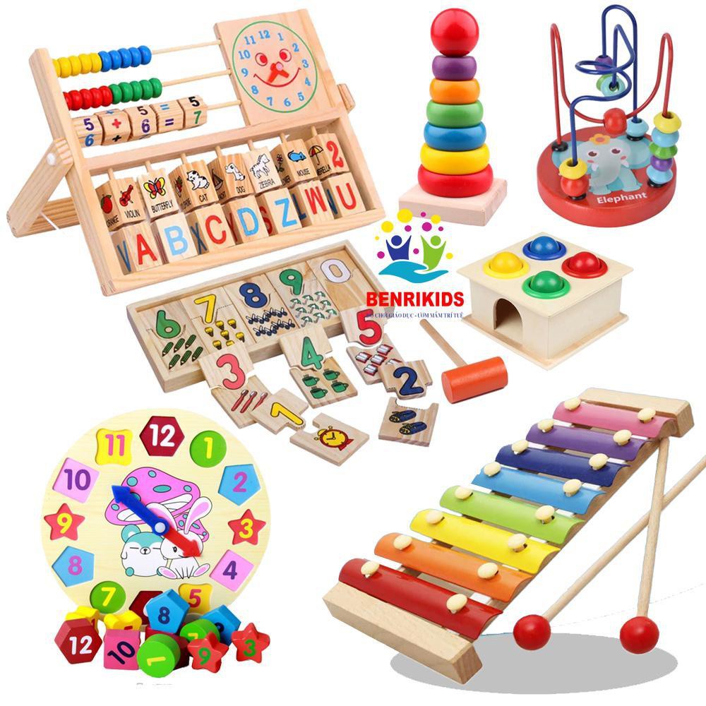 Tổng Hợp Các Món Đồ Chơi Giáo Dục Montessori Bằng Gỗ Benrikids An Toàn Cho Trẻ