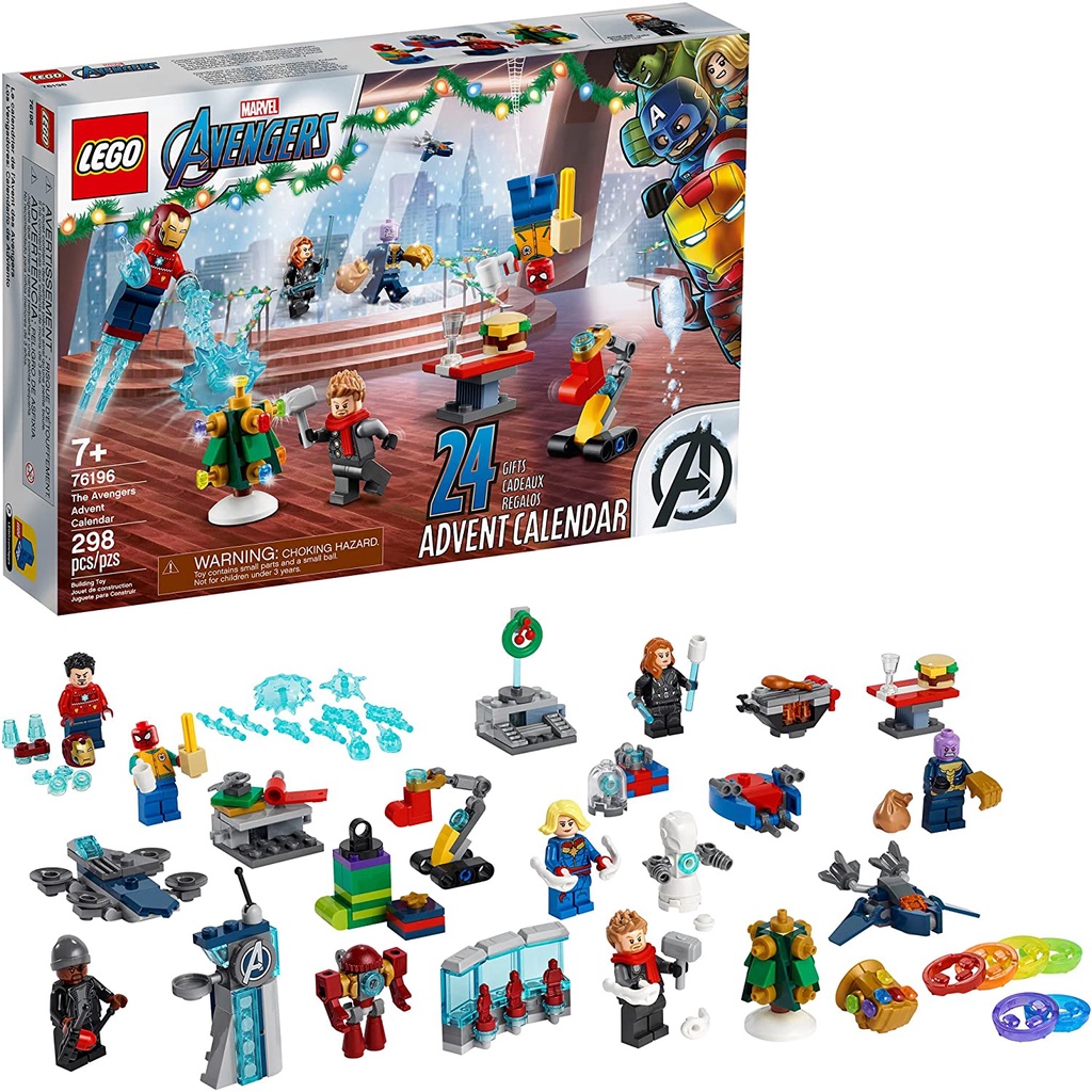 Lego Super Heroes 76196 - Bộ xếp hình Lego Super Heroes Advent Calendar 2021
