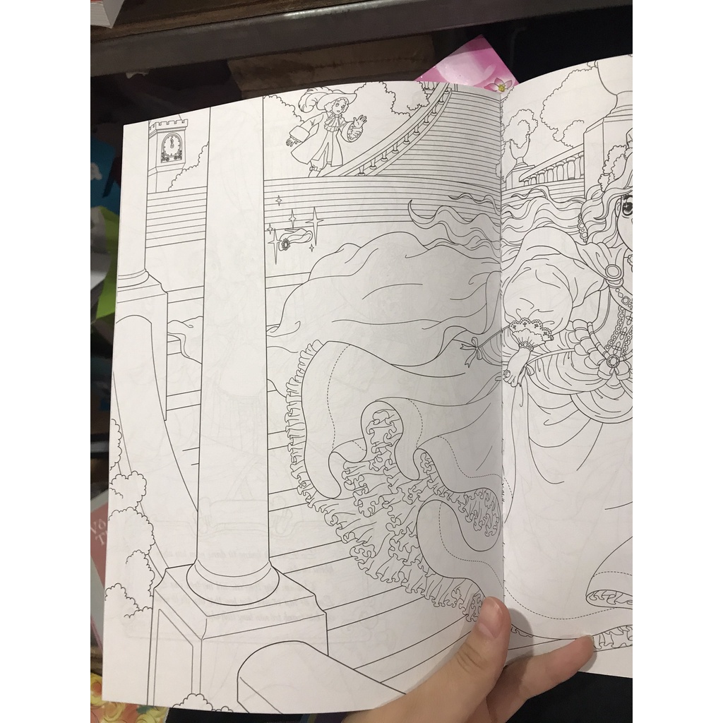 Sách - Combo tô màu công chúa ( bộ 8 cuốn )