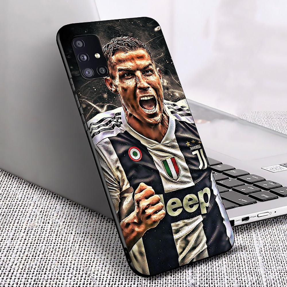 Ốp Điện Thoại Silicon Mềm Hình Cristiano Ronaldo Cr7 Lc35 Cho Samsung A2 A6 A7 A8 A9 J4 J6 J8 Core Plus 2018