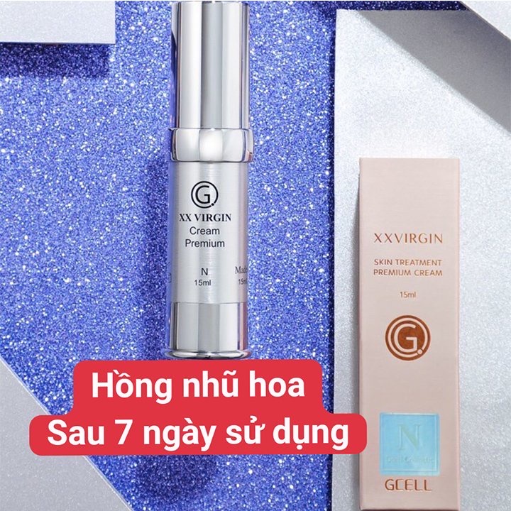 Kem Làm Hồng, Khử Thâm Môi, Nách, Mông, Bẹn, Nhũ Hoa, Bikini XXVirgin - Gcell 5ml Hàn Quốc.