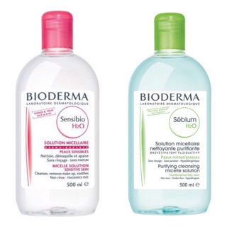 Bioderma Créaline H20 - Nước Tẩy Trang Cho Mọi Loại Da (100ml ~ 500ml)
