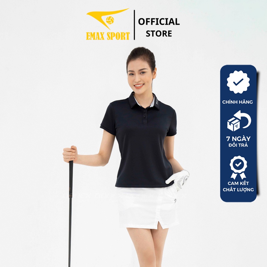 Áo Thể Thao Golf Nữ Donexpro Thiết Kế Tinh Tế, Kiểu Dáng Trẻ Trung, Logo Thêu Nổi Bật AC - 3676
