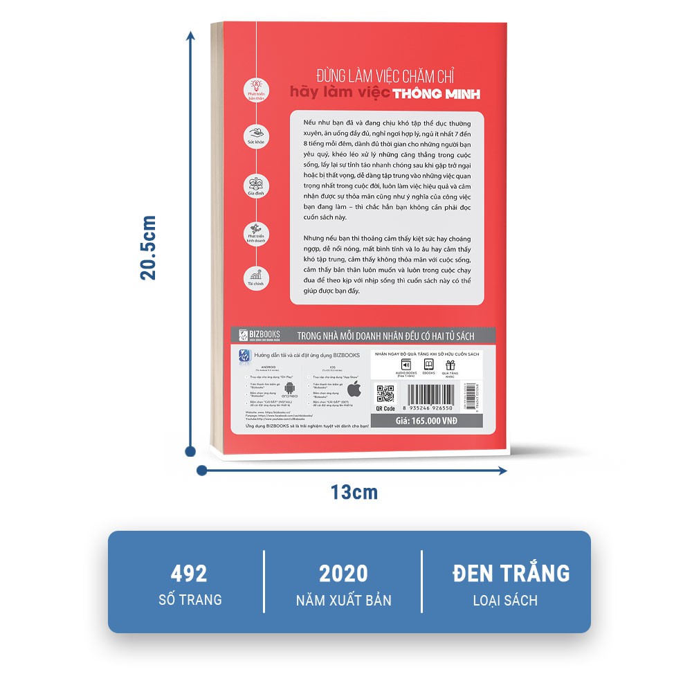 Sách - Đừng Làm Việc Chăm Chỉ Hãy Làm Việc Thông Minh - BIZBooks