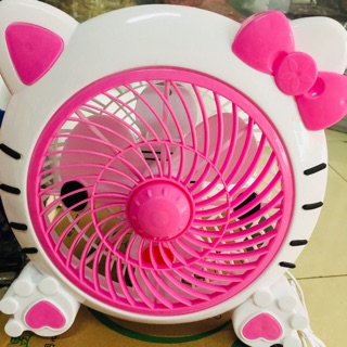 Quạt cắm điện Hello Kitty xinh yêu cho bé