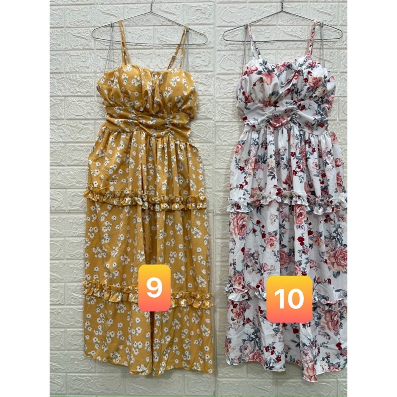Đầm maxi hoa hai dây bo ngực siêu đẹp - hình thật | BigBuy360 - bigbuy360.vn